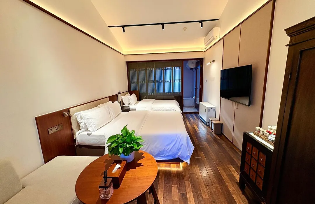 Jingshan Garden Courtyard Hotel Beijing Forbidden City Newly Renovated Tianmen Wangfujing Gardenhutong Bejjingcourtyard-1