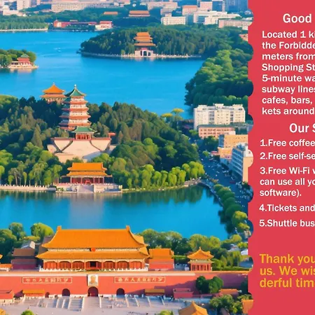 Happy Dragon Hotel Beijing Forbidden City National Art Museum-2